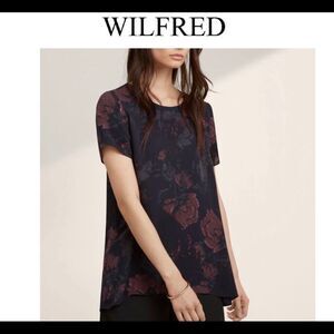ARITZIA Wilfred Rose Top Size Medium